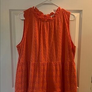 LOFT Eyelet Dress